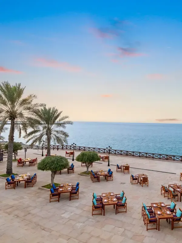 A 1.5km private beach: With six to seven pools.