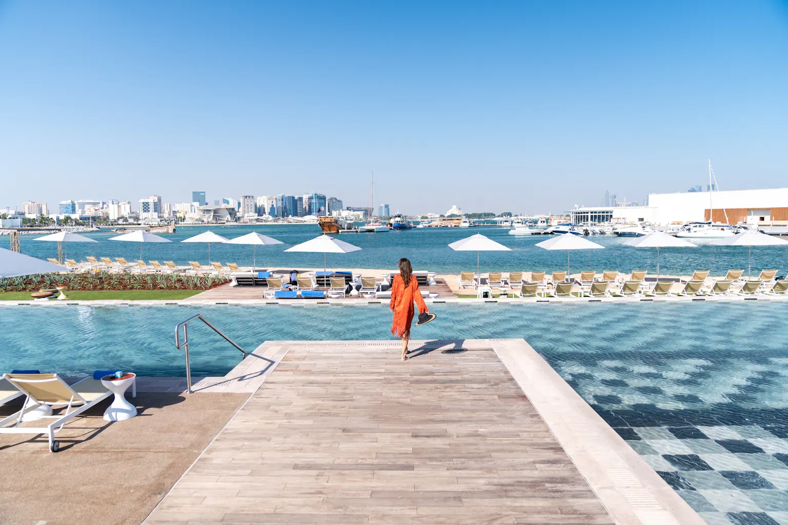 Private beach & pools: On a central beachfront.
