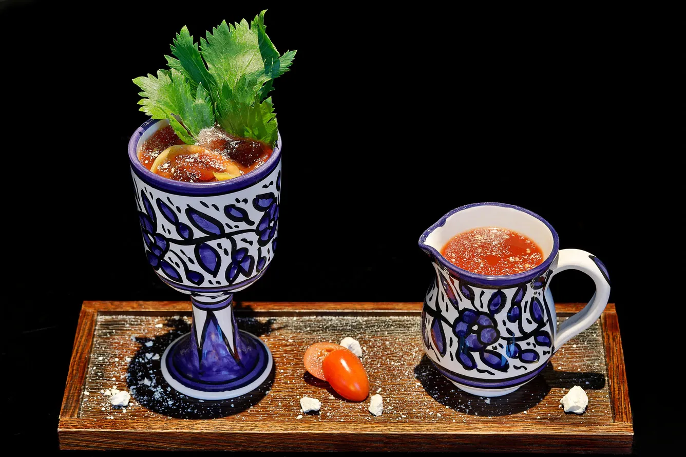 Bloody Mary ritual: At the St Regis Bar.