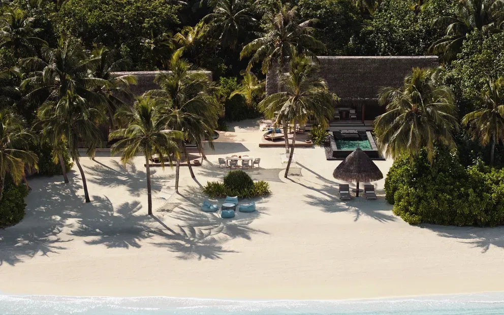 A twelve-beach private island — the activity/scene in action. Forty-four hectares and six kilometres of shoreline to explore.