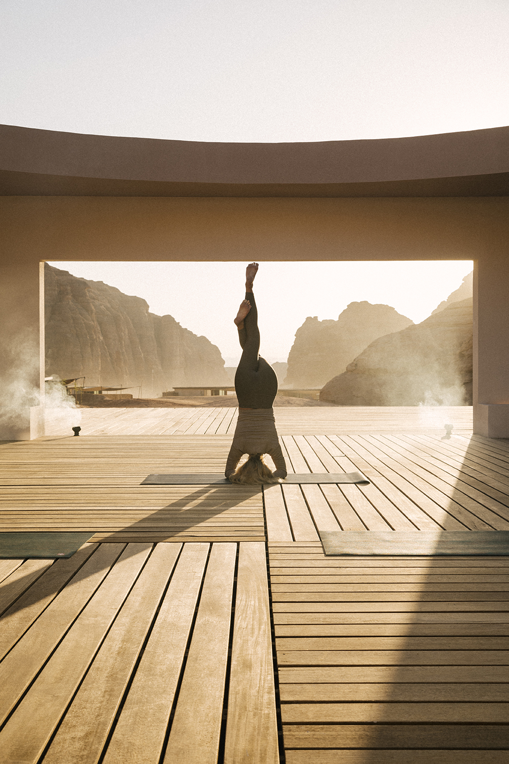 Sunrise yoga & live music: Plus an artist-in-residence.