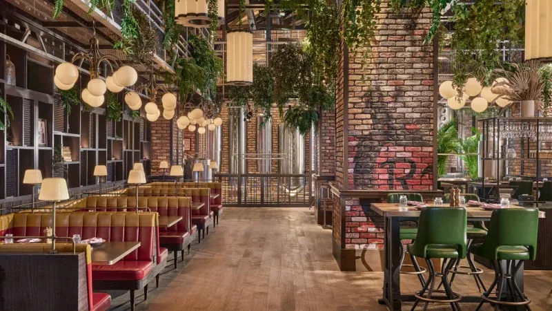Michelin dining: Talea and Hakkasan.