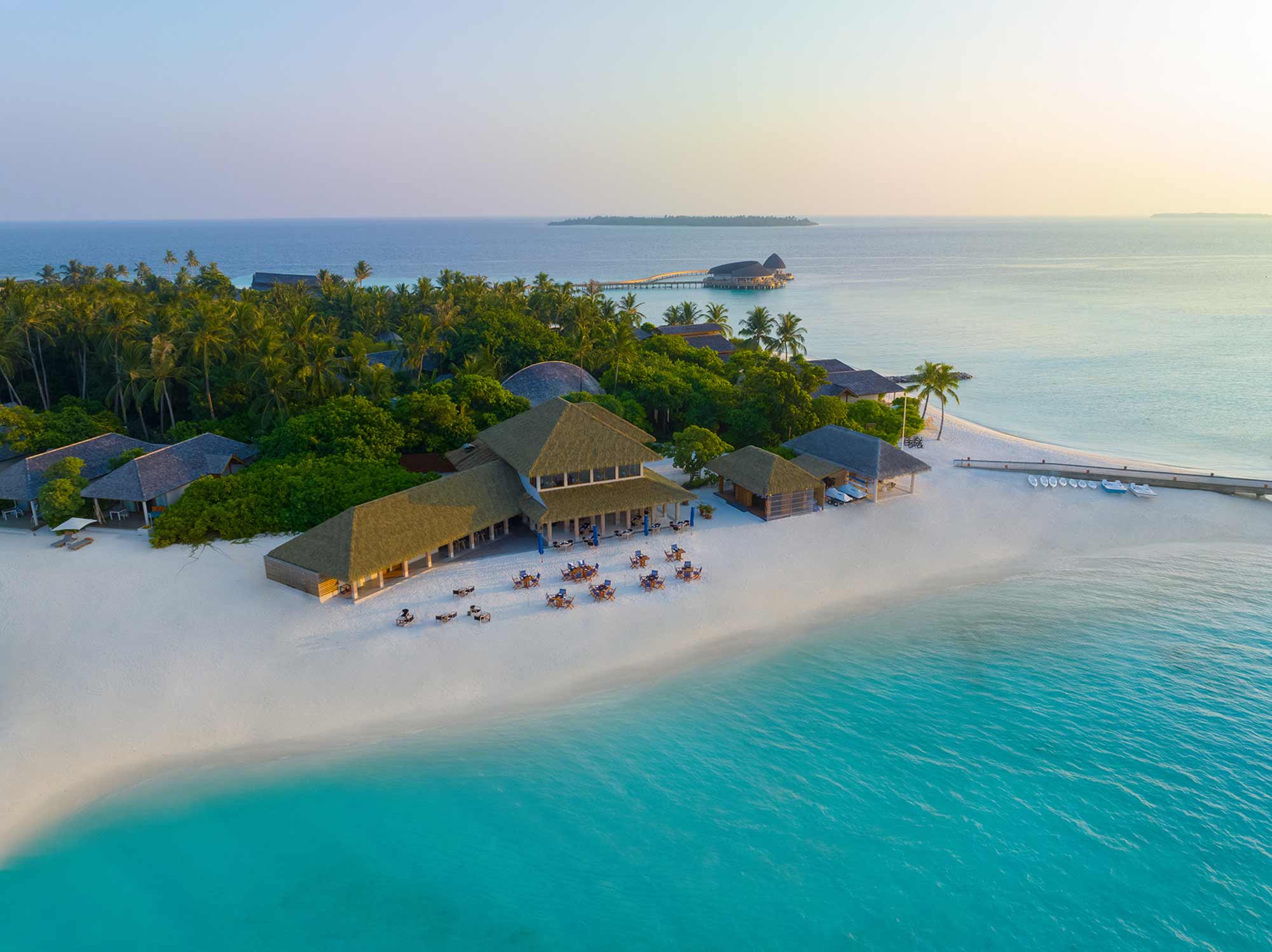 A Leading Hotels island, all-inclusive — the activity/scene in action. Leading Hotels of the World calibre on a deluxe all-inclusive plan.