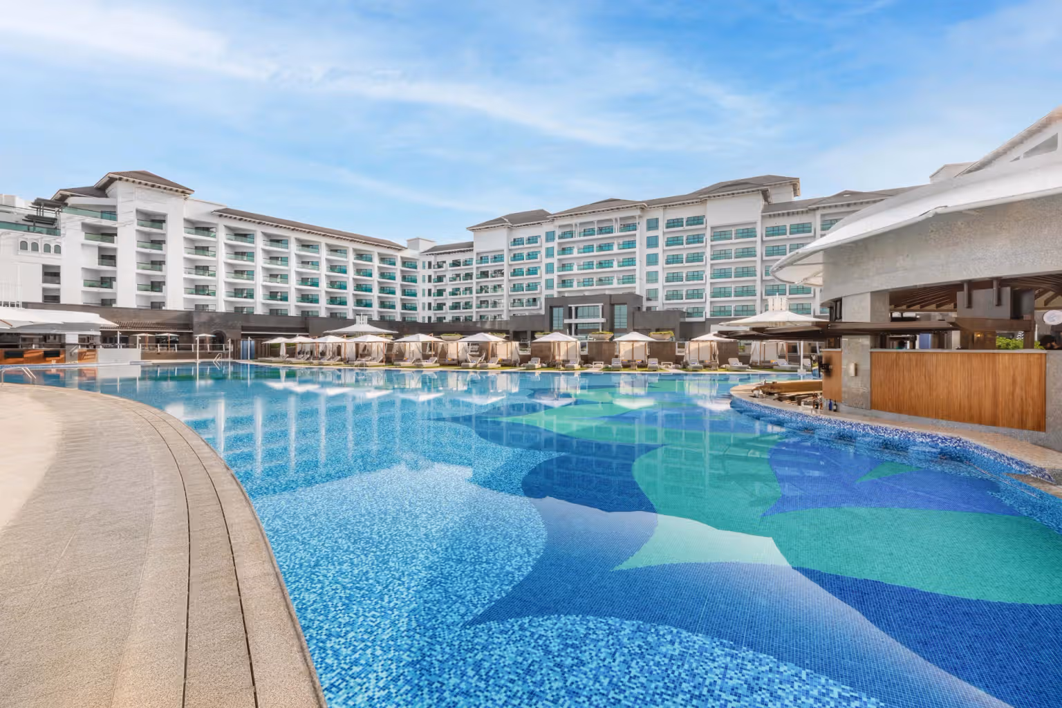 The ~70m pool: The longest on the East Crescent.