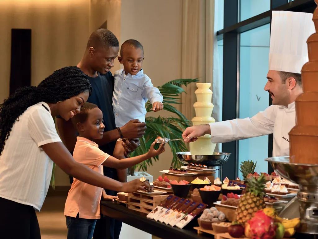 Chocolate hour: The Mövenpick signature.