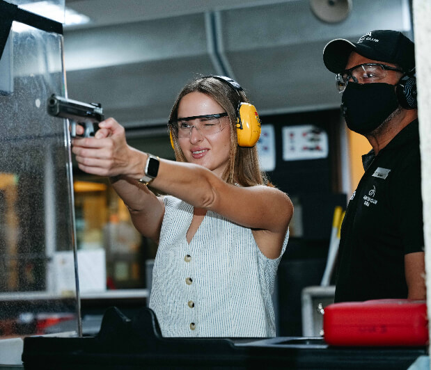 JA Shooting Club: An indoor range nearby.