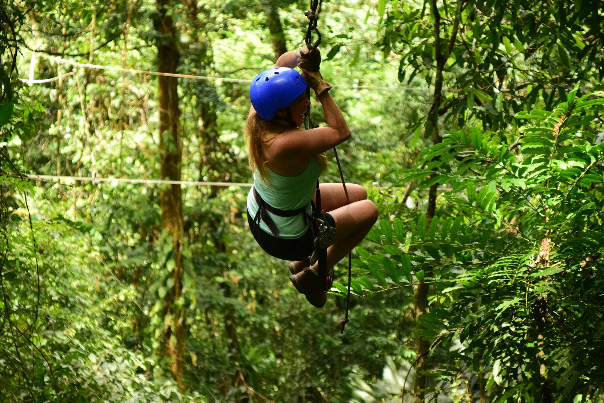 Zip-lining over the canopy, white-water rafting and waterfall rappelling