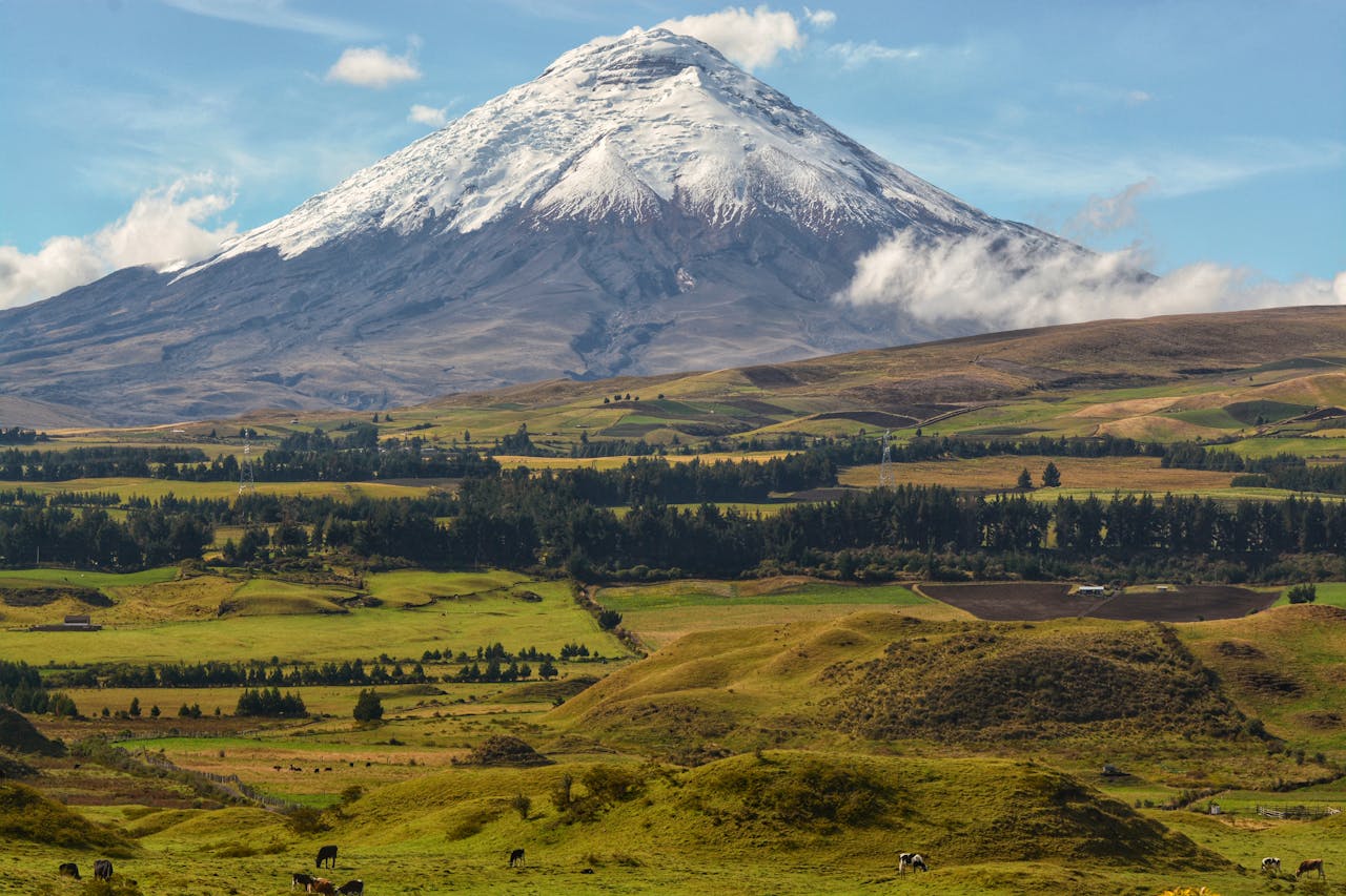 The 'Avenue of the Volcanoes'