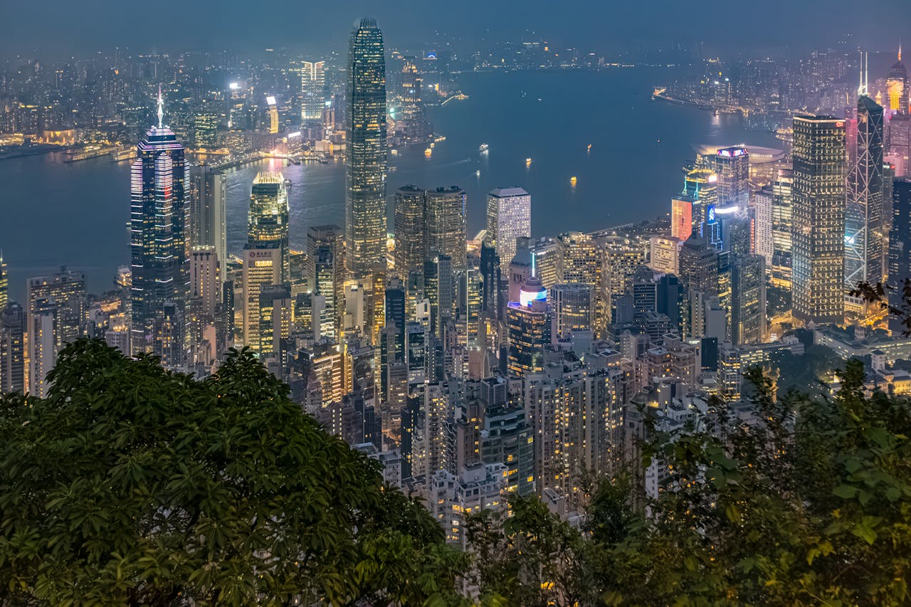 The Peak Tram up to the city's high point, where the whole of Hong Kong, Kowloon and the harbour unfold…