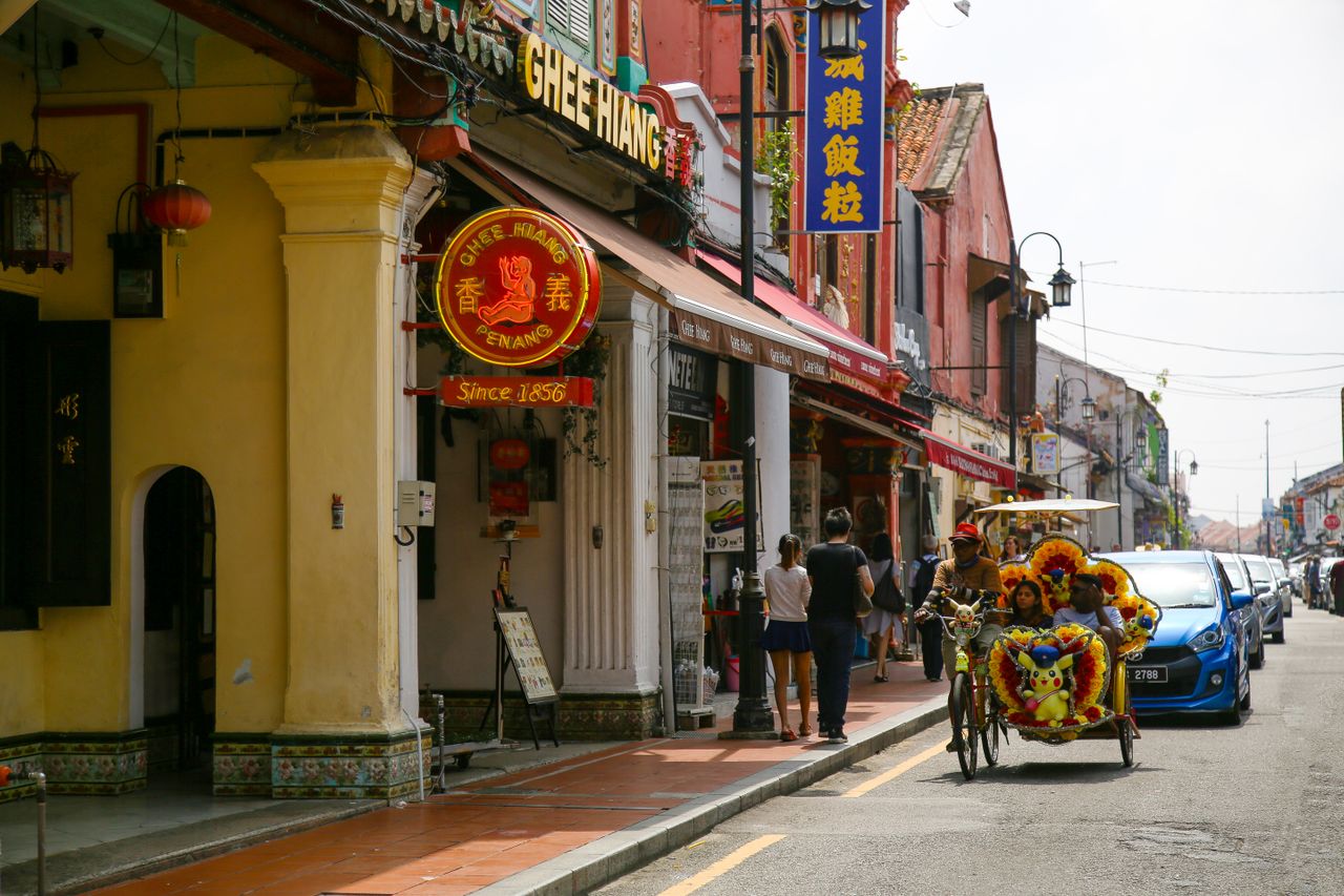 The UNESCO old town of George Town, with its colonial shophouses, street art and some of the best hawker food…