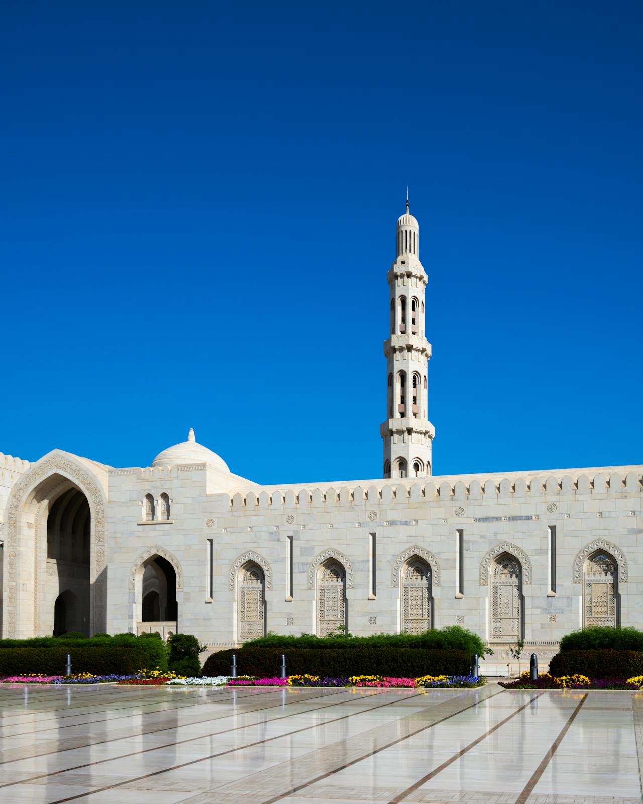 The Sultan Qaboos Grand Mosque, the Royal Opera House and the bustle of Mutrah Souq