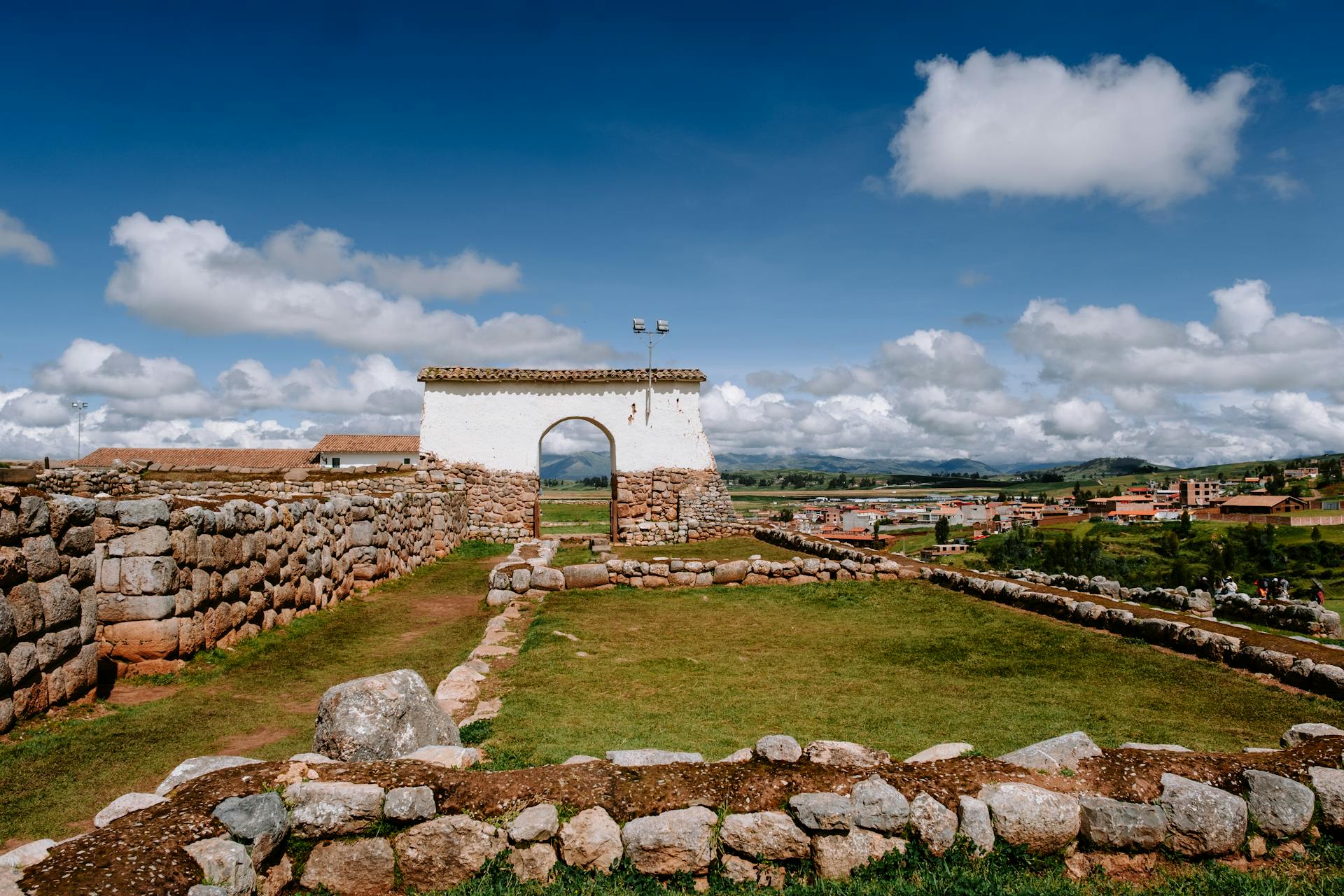 The Inca and colonial capital, and the valley of ruins, markets and villages below