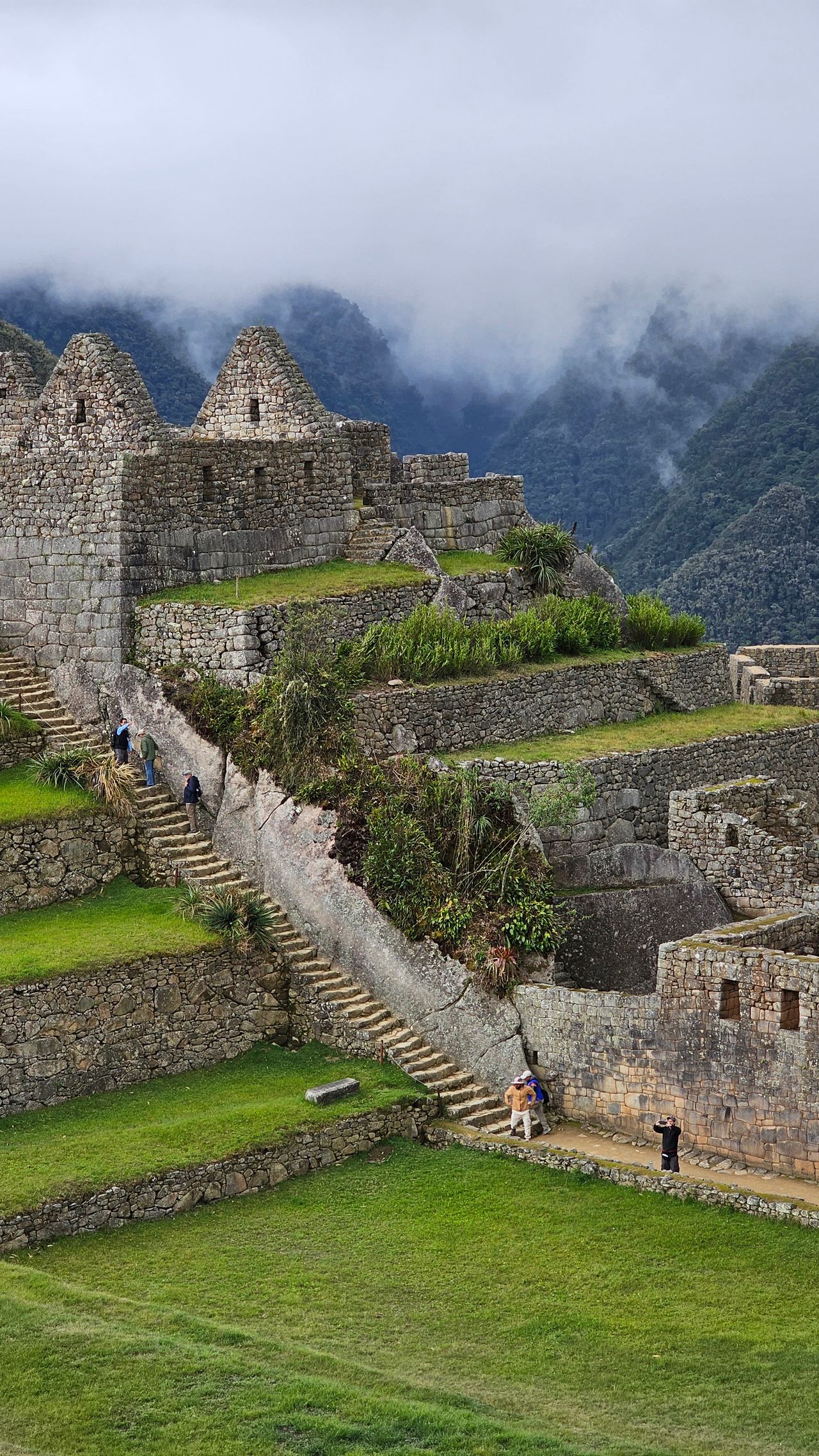 The lost Inca city wreathed in cloud, reached by a spectacular train through the Andes