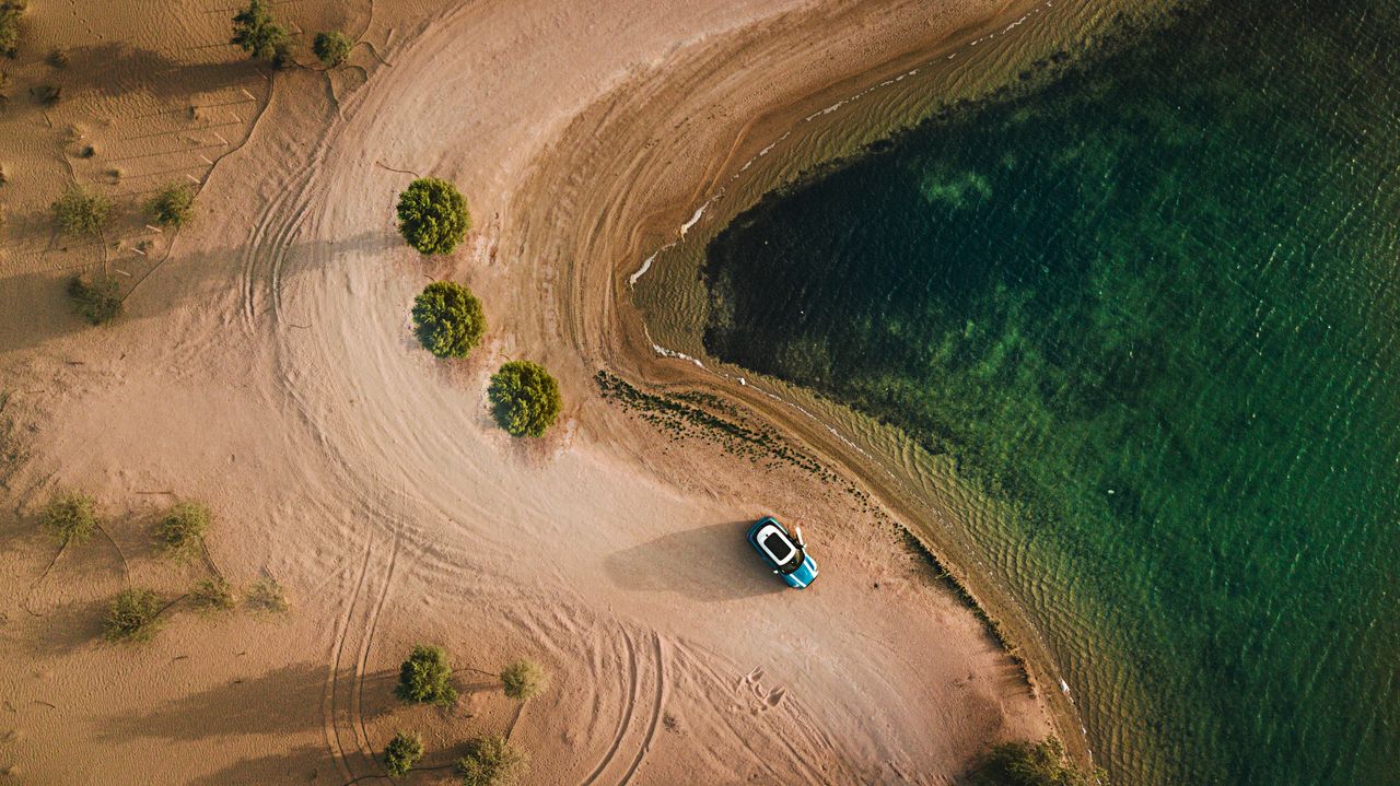 A UNESCO-recognised wonder where the dunes run straight down into the sea