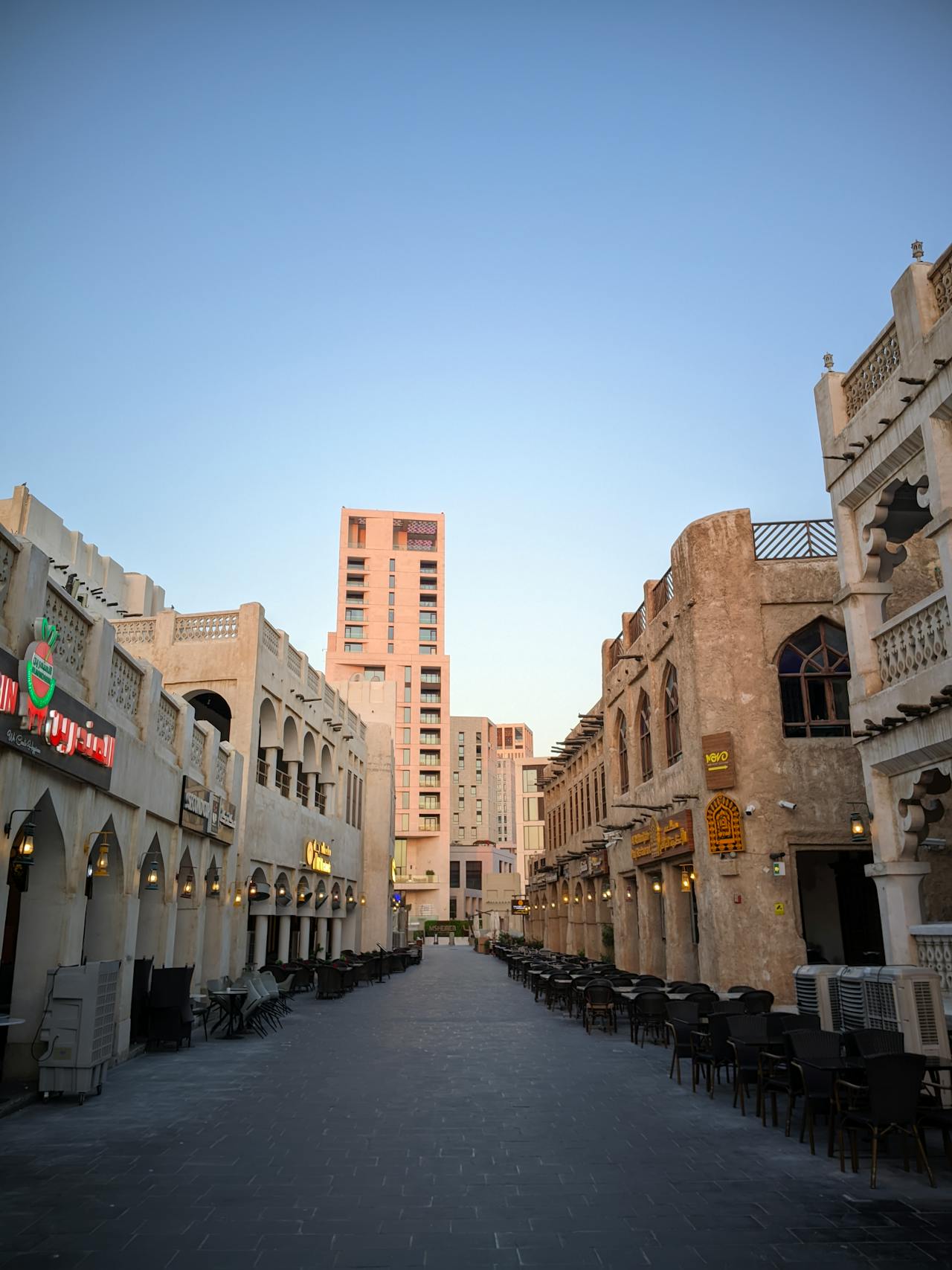 Doha's restored old market