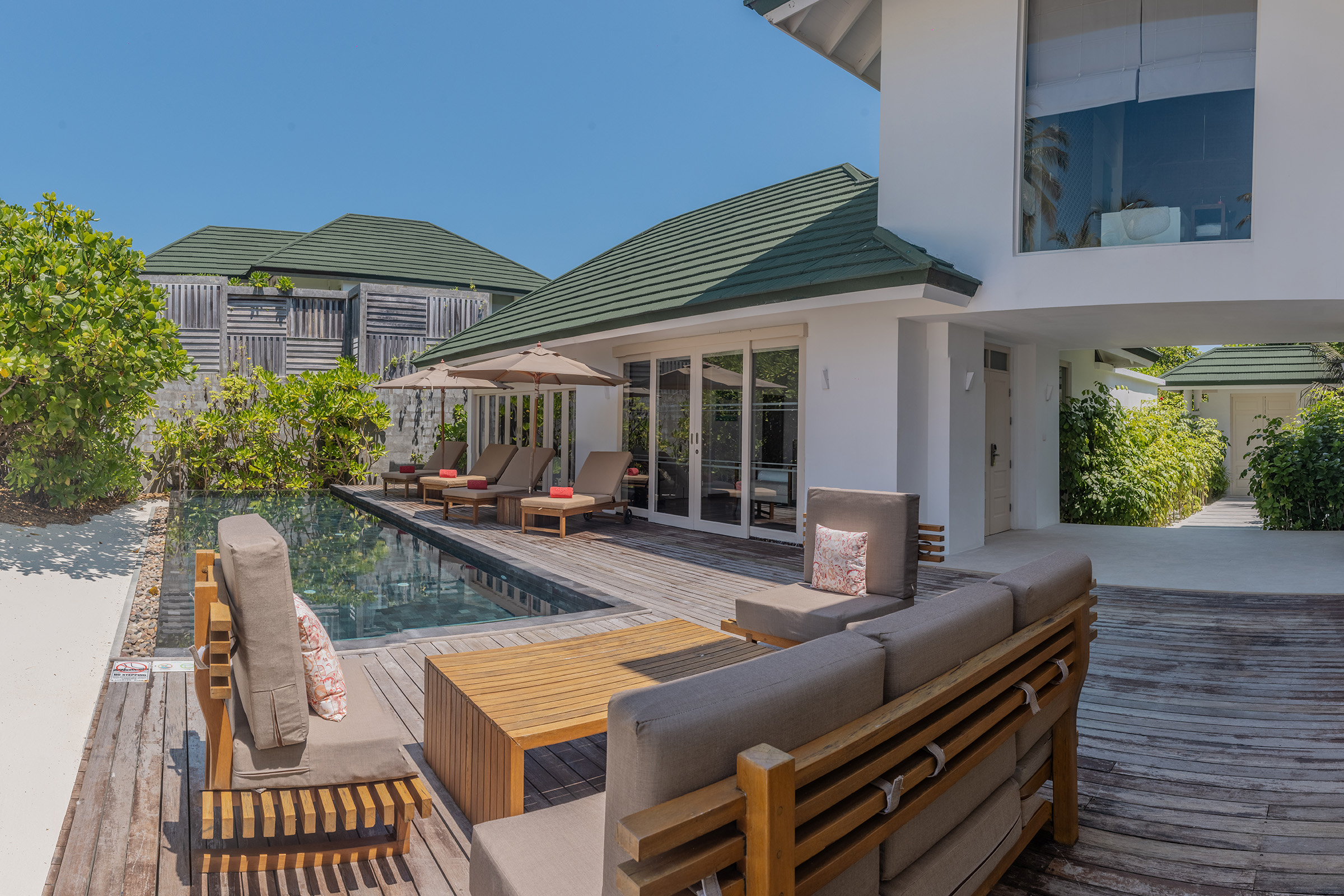 Two-Bedroom Grand Water Pavilion with Pool & Slide