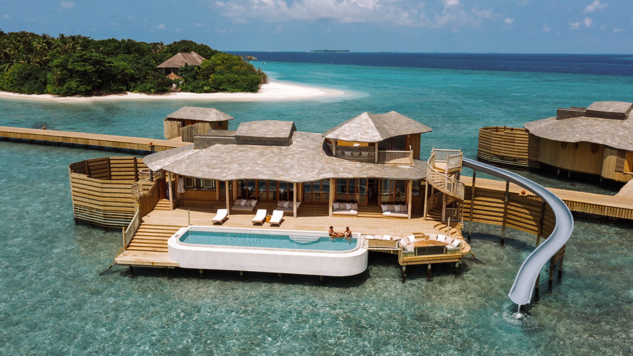 One-Bedroom Water Retreat with Slide