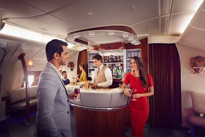 On-board lounge